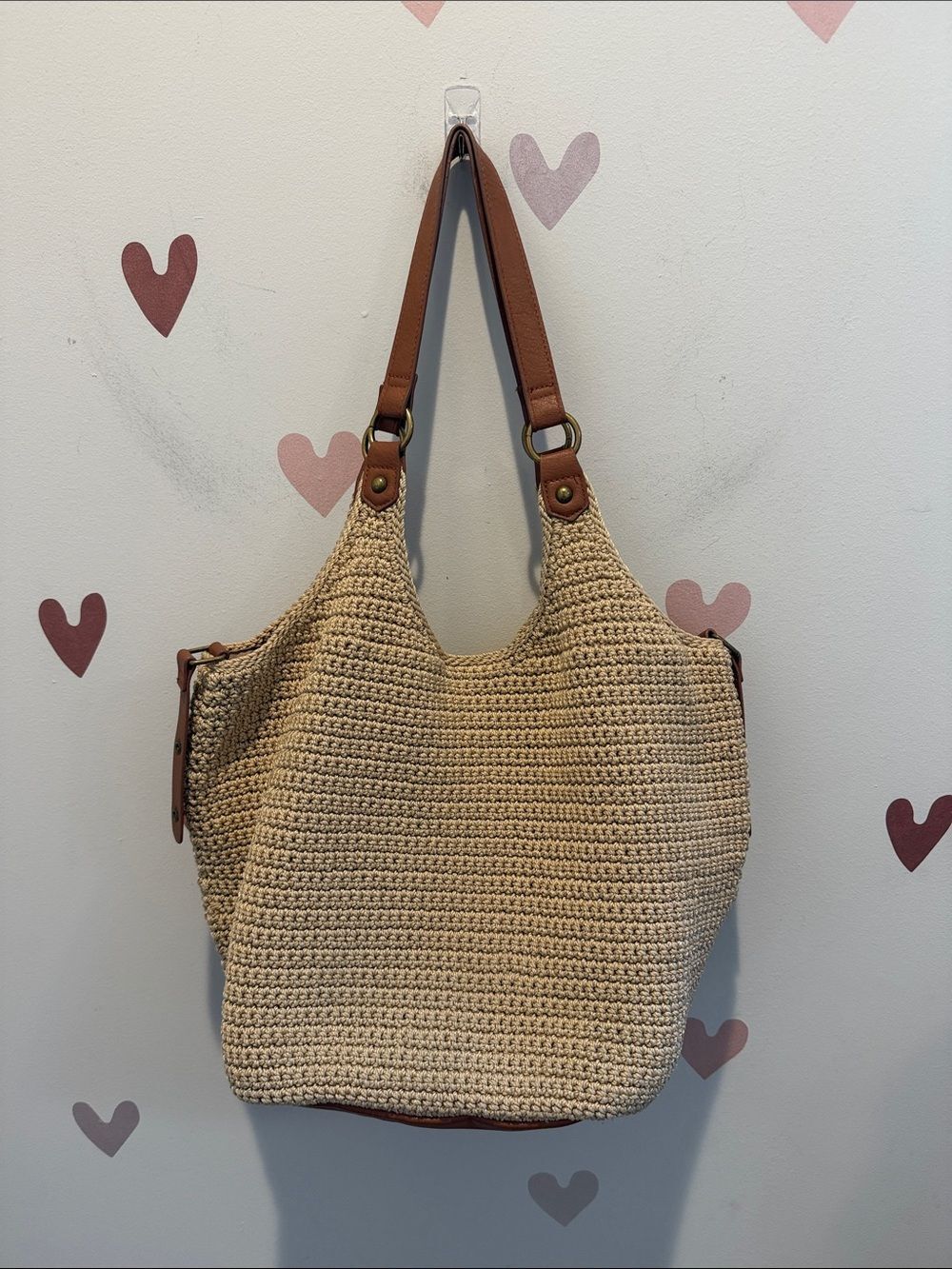 The Sak Roma Shopper Crochet Bag